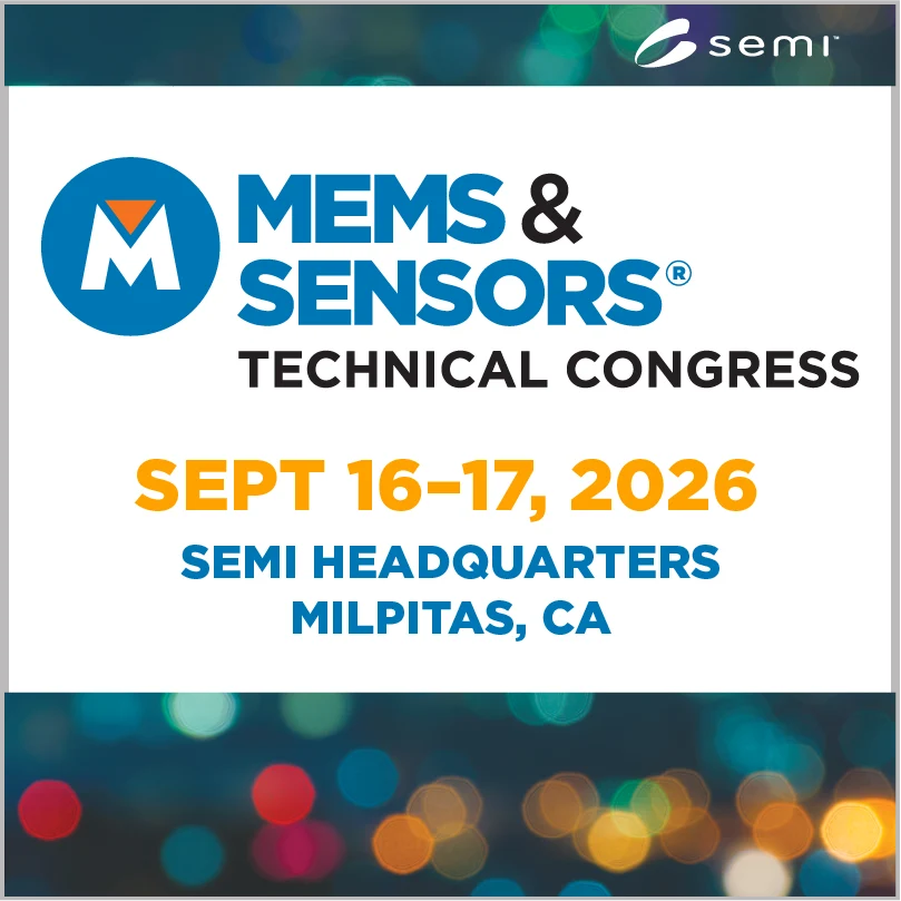 MEMS & SENSORS TECHNICAL CONGRESS - MSTC 2026
